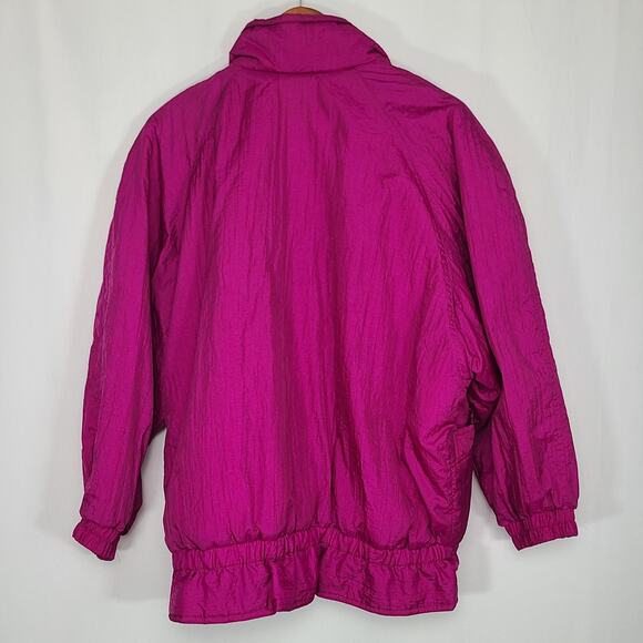 Gitano Outerwear Vintage Women's Coat Jacket Hot Pink 1X - Picture 4 of 10